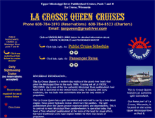 Tablet Screenshot of lacrossequeen.com